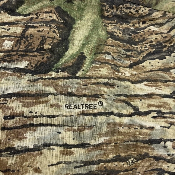 Realtree Gauze Lightweight Hunting Pants Large USA-Made Vtg Mens Camo Camouflage - Picture 7 of 9